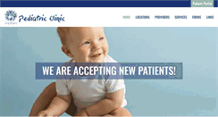 Desktop Screenshot of pediatricclinicknoxville.com
